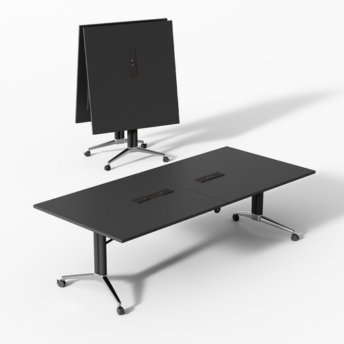 免费送装折叠会议桌可拼接培训桌