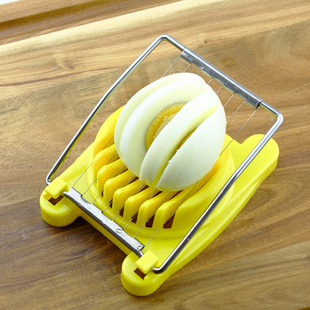 Multifunction Cut Kitchen Egg Slicer Sectioner Cutter Mold F