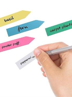 Colourful Plastic Plant Stakes For Labelling (Pack Of