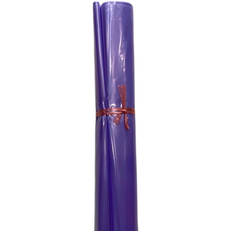 好货PE紫色平口袋50*70加厚彩色塑料包装袋分类袋汽配零件样品袋5