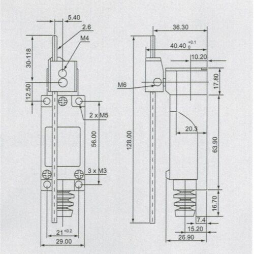 好货STDELE施泰德 行程开关 钢轮TZ ME-8108限位开关 微动开关自