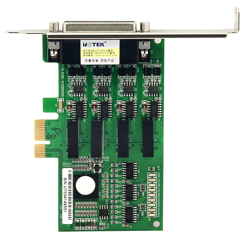 好货宇泰UT-794i pci-e转4口RS485/422串口卡光电隔离PCIE串口扩