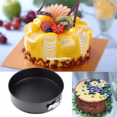 极速3pcs/set Steel Pans DIY Cake Moulding Decoration Removab