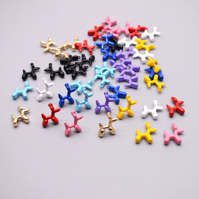 极速6pcs High-quality Metal Alloy Stereo Cute Balloon Colorf