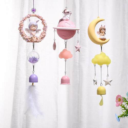极速2023新款粉色系安妮梦境风铃女孩房间装饰闺蜜生日礼物创意树