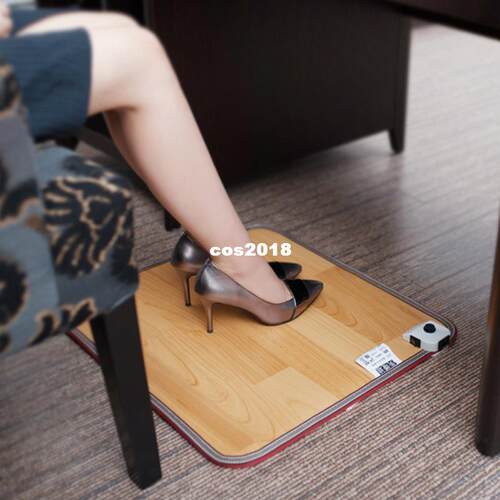 极速50*30cm Feet Warmer Electric Artifact Plug Heating Mat O
