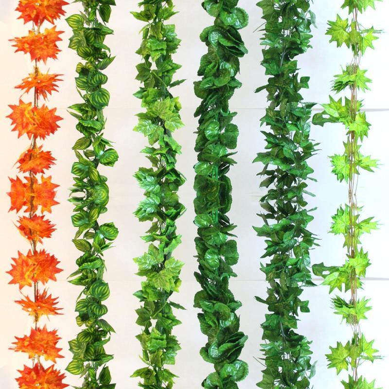 极速藤条装饰植物仿真塑料布置蔓藤空调造型酒吧假花草拱门背景向