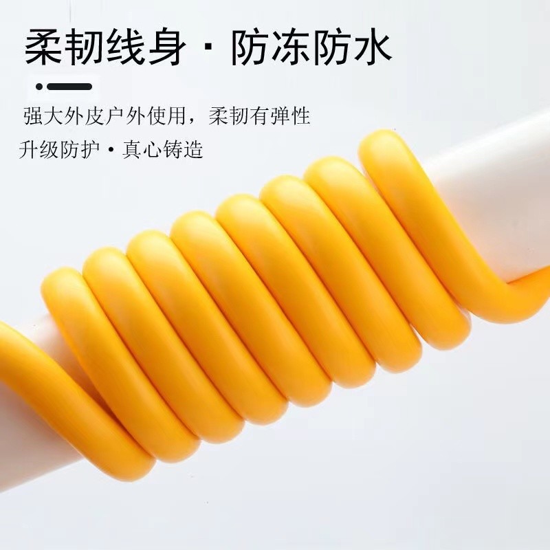 好货纯铜牛筋防冻电线国标2芯软护套1.0/1.5/2.5平方电线家用防水