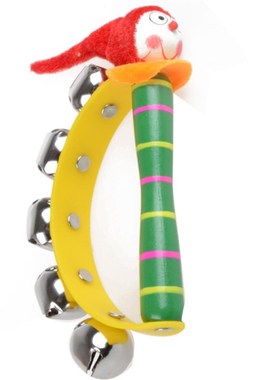 2 PCS 2018 New Arrival Wooden Shaking Handbell Rattle Sound