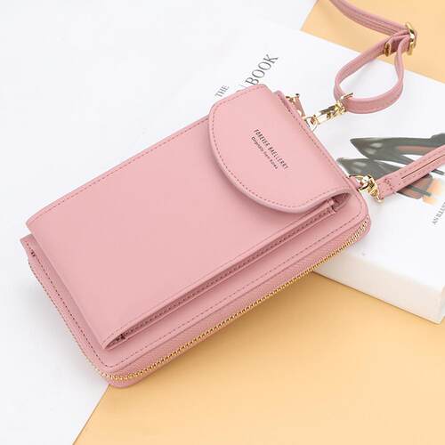 极速Baellerry High Quality Ladies PU Leather Vertical Purse