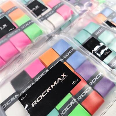 极速ROCKMAX熔石羽毛球拍手胶握把皮媲美102C奶胶同厂粘性手胶平