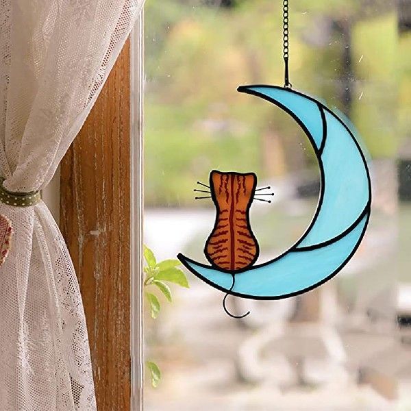 Reusable Window Hanging Decor Colorful Decorative Excellent