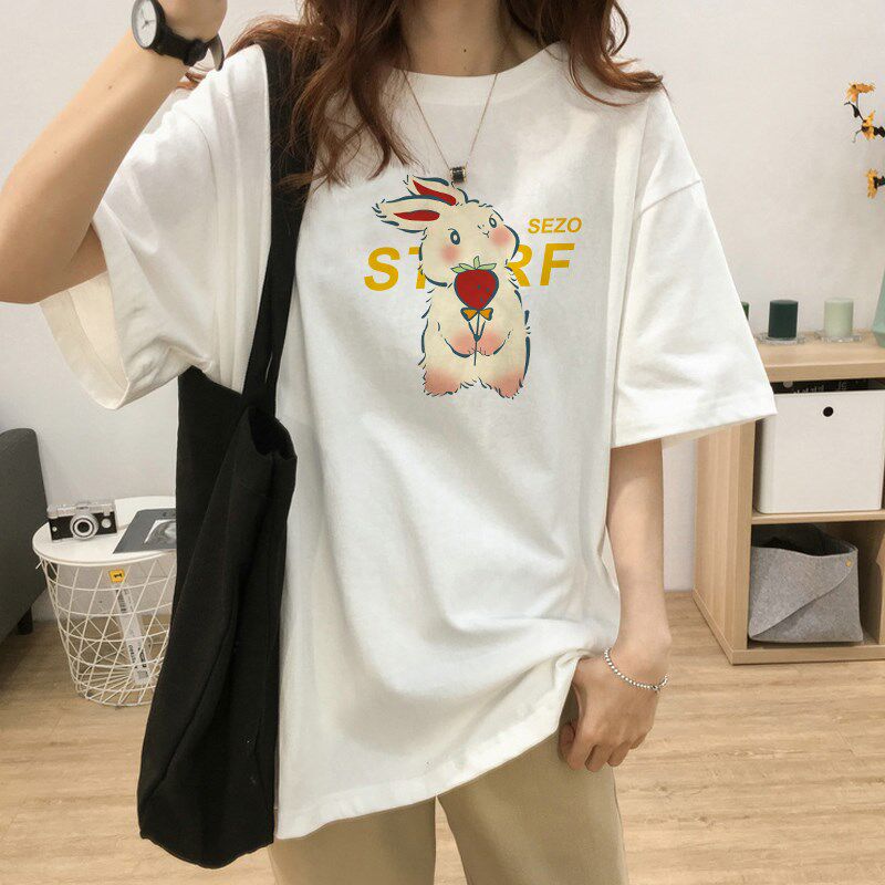 好货孕妇装夏款2025新款纯棉短袖t恤上衣女韩版宽松大码遮肚子不