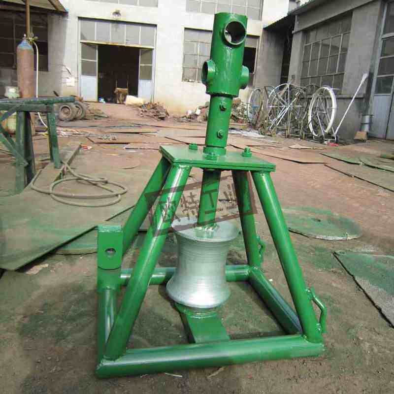 吊放线施工工具装人力绞手磨扶绞磨机施工立杆绞用具手推磨