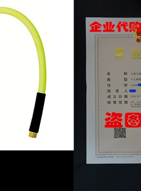 极速Flexzilla Ball Swivel Whip Air Hose, 3/8 in. x 2 ft. (1/