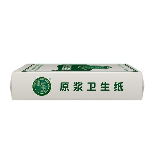 新品膚之友原漿衛(wèi)生紙350g8包草紙家用廁所用紙平板紙
