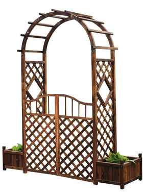 Rattan guard door climb flower door son grape outside flowe