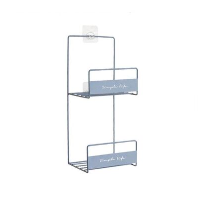 好货Durable Iron Wall Shelf Strong Nonmarking Adhesive
