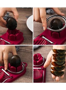 Multifunctional Egg Cutter Stainless Steel Egg Slicer