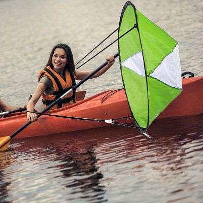 极速PVC Folding Paddle Board Canoe Downwind Sails Collapsibl