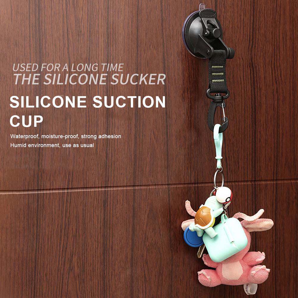 极速4 Pcs Outdoor Suction Cup Anchor Securing Hook Tie Down