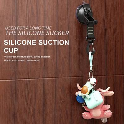 极速4 Pcs Outdoor Suction Cup Anchor Securing Hook Tie Down