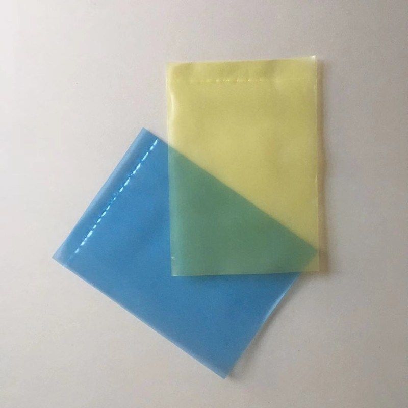 好货PE蓝色平口袋7*10彩色小号塑料包装袋五金汽配分类袋螺帽袋50