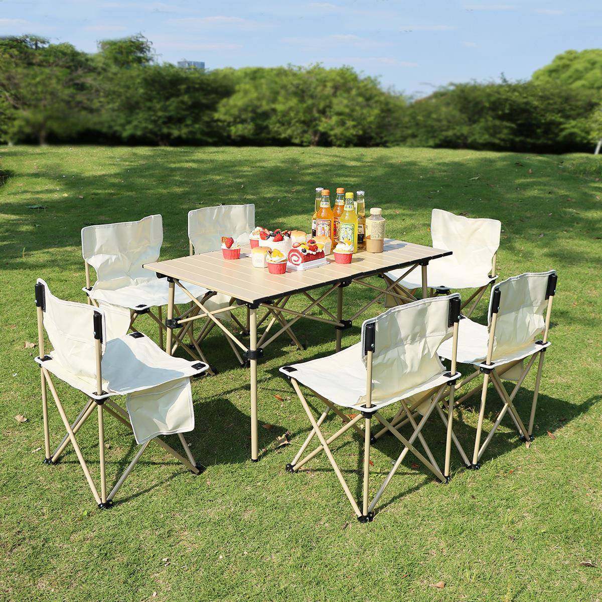户外折叠桌椅套装便携式铝合金烧烤野餐自驾游蛋卷桌摆摊露营桌椅,电子/电工,接线端子,淘宝优惠券,粉丝福利购,淘宝优惠卷