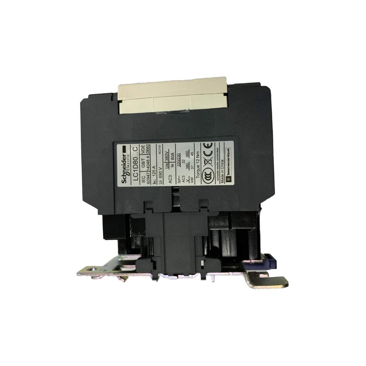 现货 交流接触器 LC1D80M7C  电压220v常开常闭