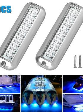 直销船灯游艇灯42LED水下灯10-30V防水不锈钢船用水底照明灯