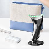 颈部导入仪美颈仪震动按摩淡化颈纹法令纹脸部嫩肤带EMS电流