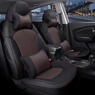 适用于现代ix25悦纳瑞纳朗动ix35悦动真皮汽车座套专车专用全包围