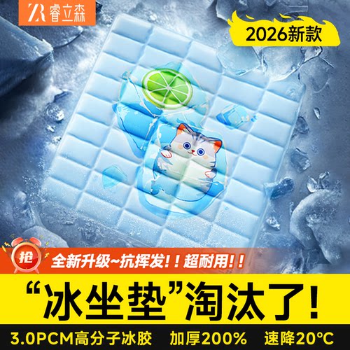 【碾压水凝胶】3.0PCM蓄冷冰坐垫