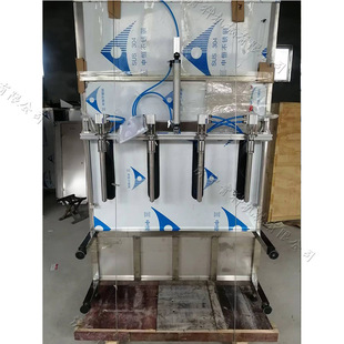 机 瓶机恒流计时双头灌装 洗手液洗洁精定量灌装 机半流体物料自动装