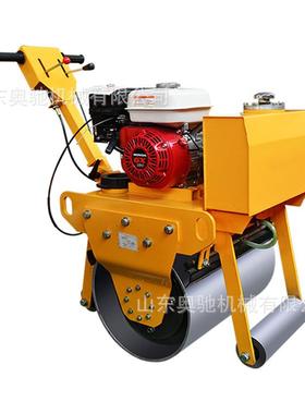供应压路机小型手扶式单轮压路机柴油动力双轮公路压路机