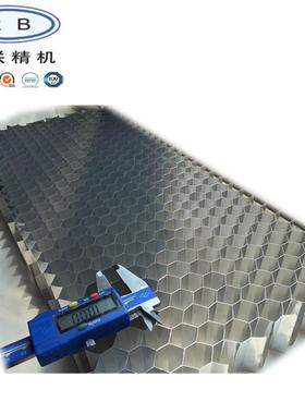 3003型孔格规整铝箔工艺制品铝蜂窝展开块六边形专用多功能轻质