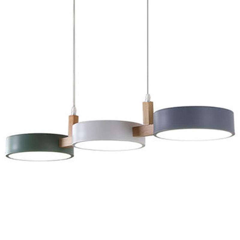 北欧吊灯家用卧室餐厅灯现代简约网红led前台圆形设计师灯具新款