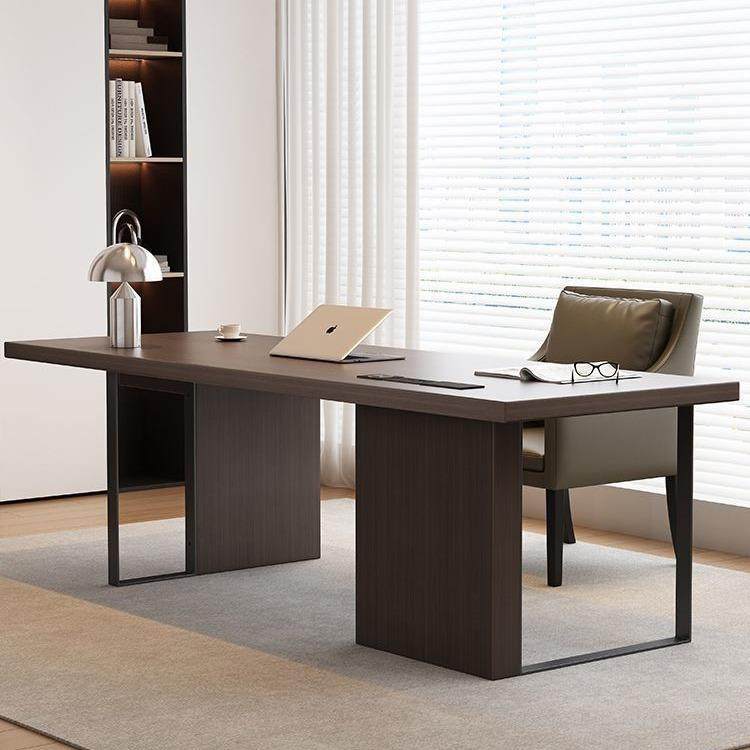 轻奢意式极简现代简约家用书桌实木工业风电脑桌经理写字台办公桌,金属材料及制品,金属加工件/五金加工件,淘宝优惠券,粉丝福利购,淘宝优惠卷