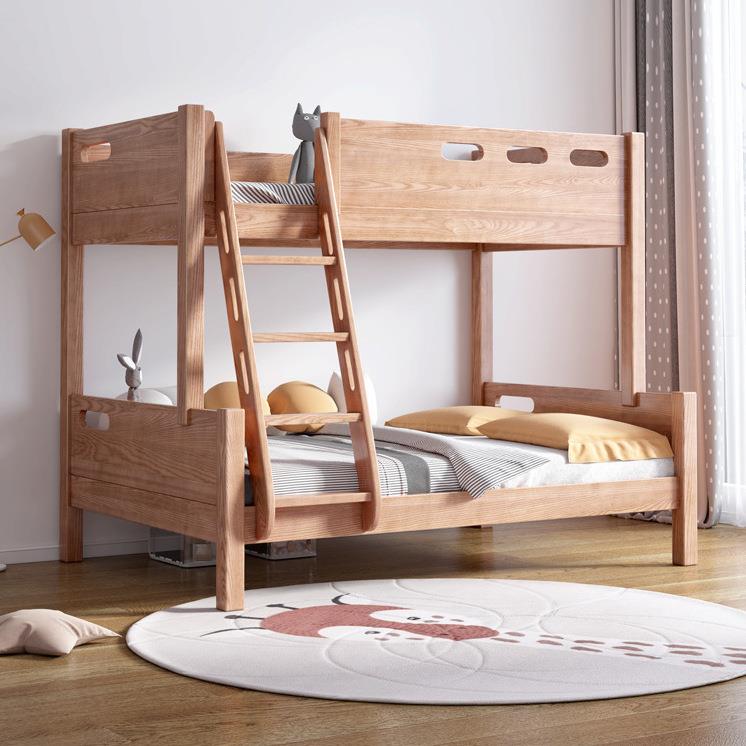 实木双层床上下床多功能组合上下铺子母床小户型两层高低床儿童床
