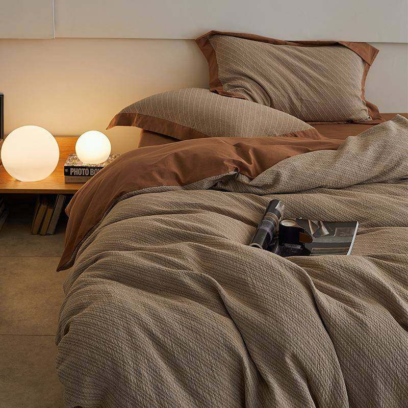 高级感全棉水洗棉四件套纯棉床单被套床笠现代简约风日式风格床品,金属材料及制品,金属加工件/五金加工件,淘宝优惠券,粉丝福利购,淘宝优惠卷