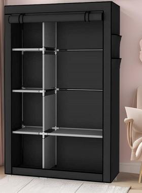 布柜简易布衣柜拉链款出租屋经济型组装帆布小衣柜占地小宿舍衣橱