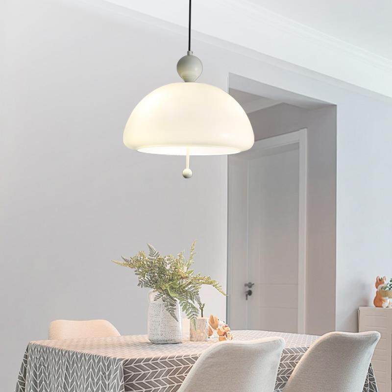 现代简约奶油风卧室床头吊灯玄关阳台餐厅店铺吧台餐桌上方吊灯