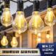 新品 户外防水A39灯串新年圣诞节花园家用民宿吊灯串太阳能灯