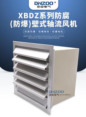 XBDZ-7.1壁式轴流风机换气风机抽风排风风扇方形百叶窗低噪静音