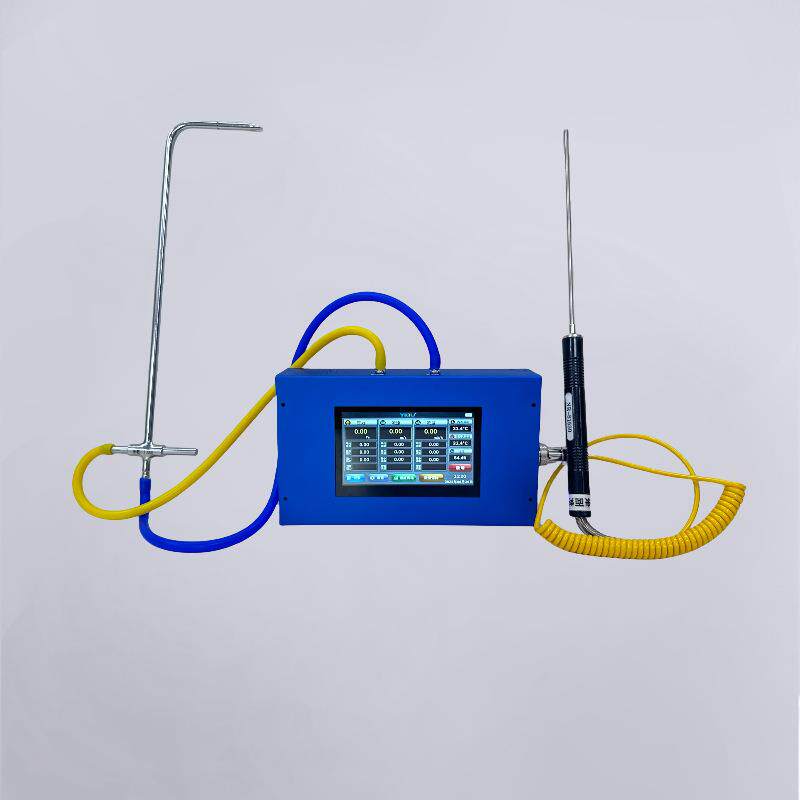 YIOU亿欧多功能便携式差压风速风量仪温湿度DP7000A触摸屏风量计