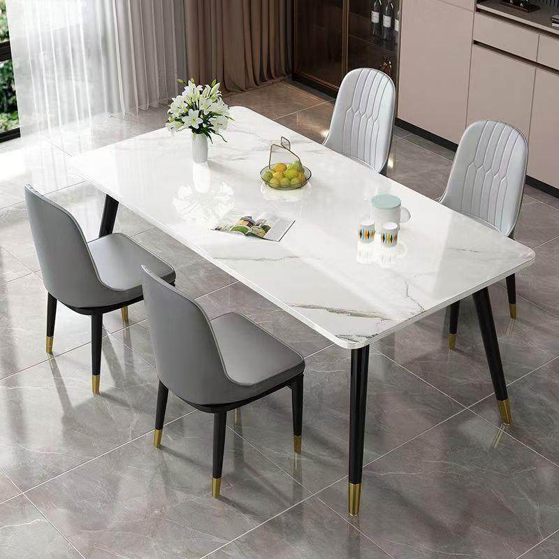 岩板餐桌小户型家用现代简约轻奢饭桌子客厅长方形餐厅餐桌椅组合,基础建材,脚轮/万向轮,淘宝优惠券,粉丝福利购,淘宝优惠卷