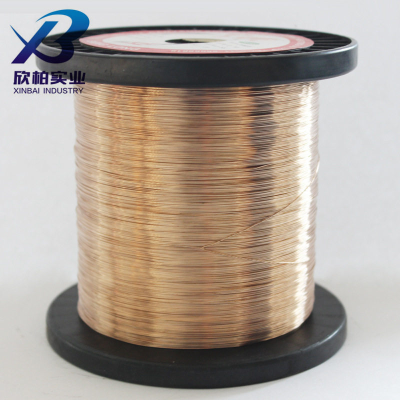 铜镍合金CuNi6电阻丝NC010铜镍丝CuNi6铜镍发热电阻合金丝扁丝
