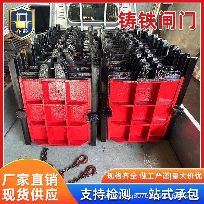 镶铜铸铁闸门圆形附壁式河渠水库启闭机机闸手电一体式电动启闭机