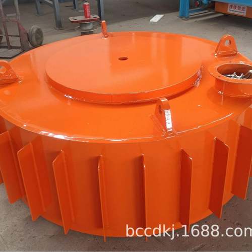 电磁除铁器电源箱悬挂式输送带电磁铁工业圆形超强电磁吸铁器RCDB