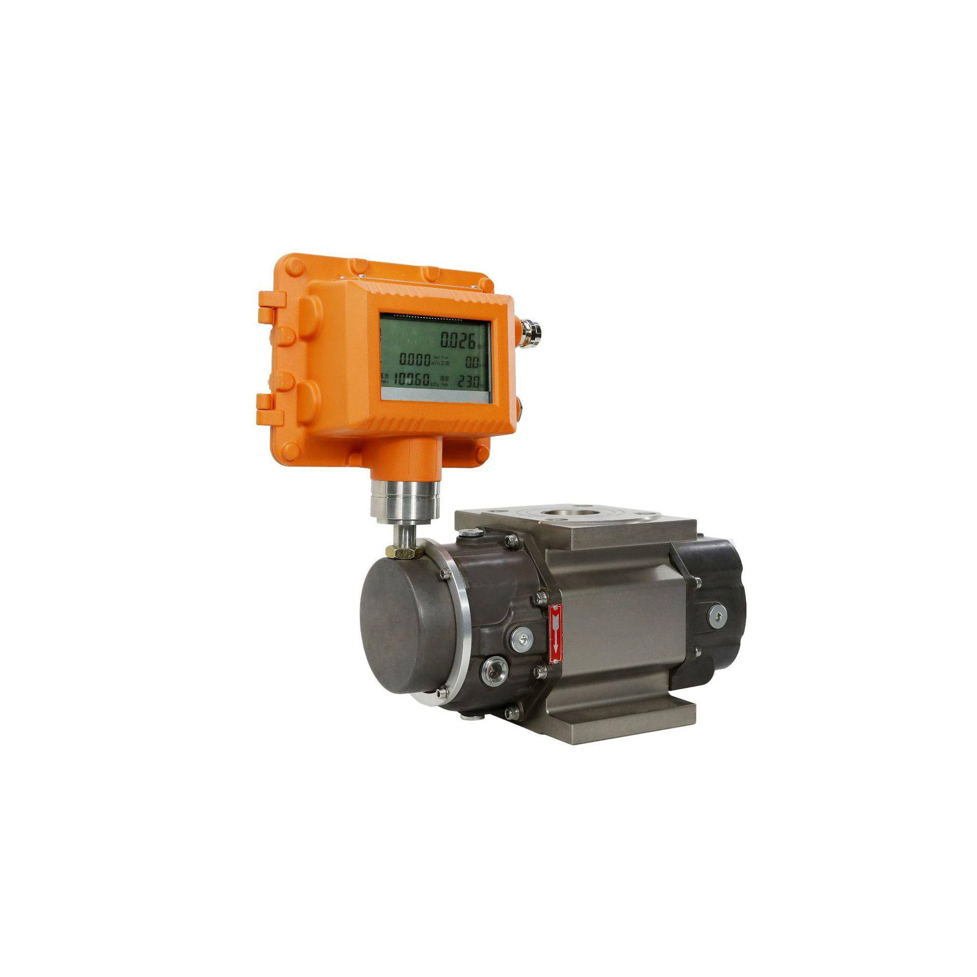 智能罗茨流量计温压补偿腰轮流量计气体罗茨流量计杭州烨立